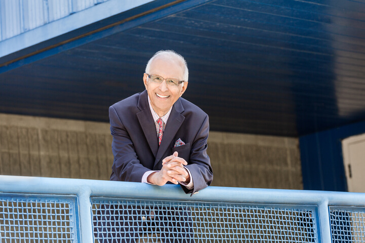 Esmail Bharwani, Athabasca University's 2019 Distinguished Alumni Award winner, embodies lifelong learning.