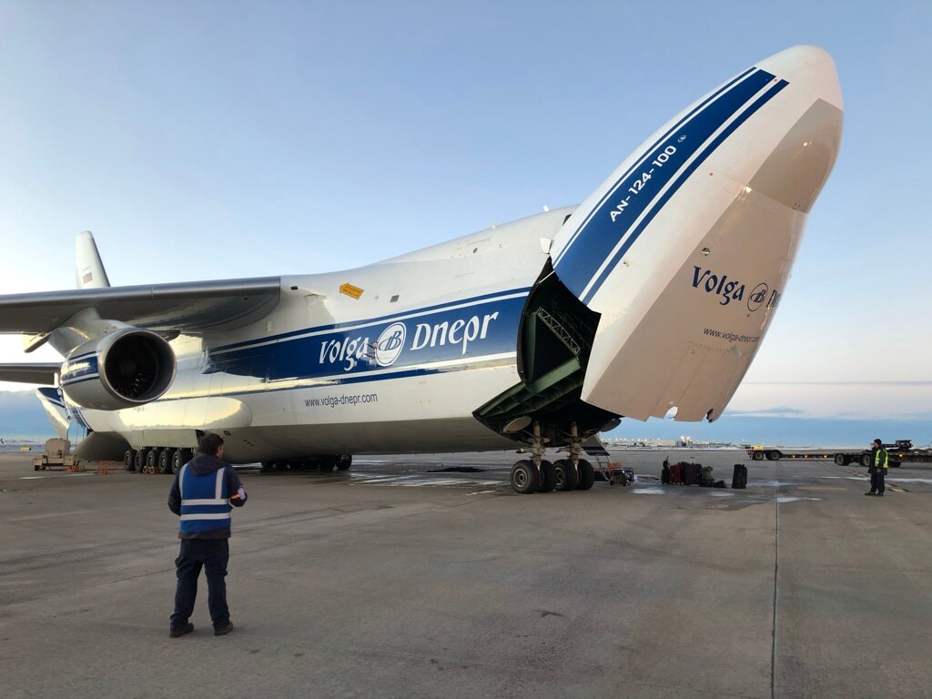 Antonov-124 aircraft